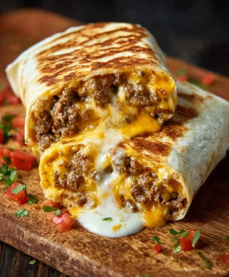 Ultimate Grilled Cheese Burrito-Flavor Explosion