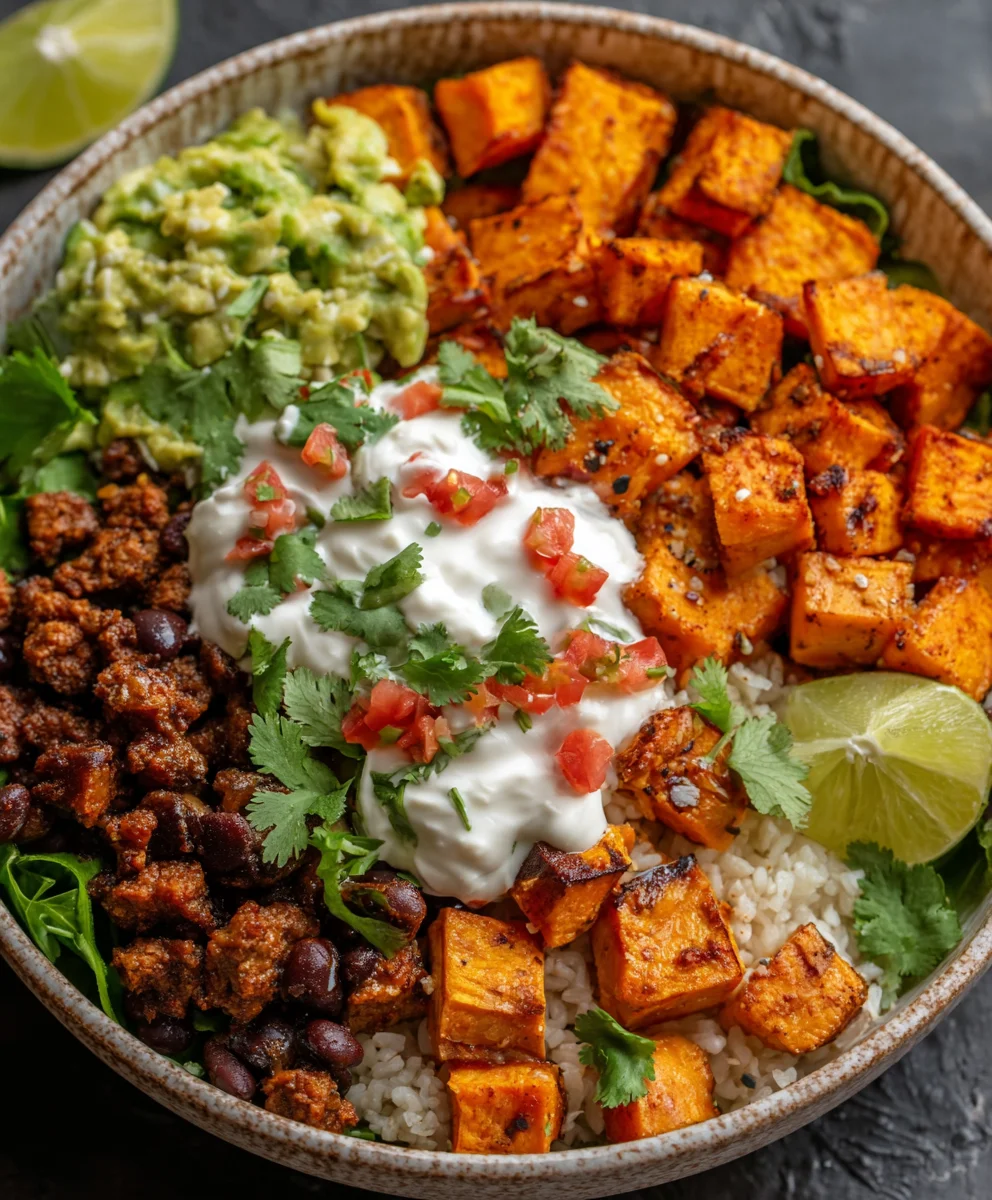 Sweet Potato Taco Bowl- Healthy & Delicious Meal