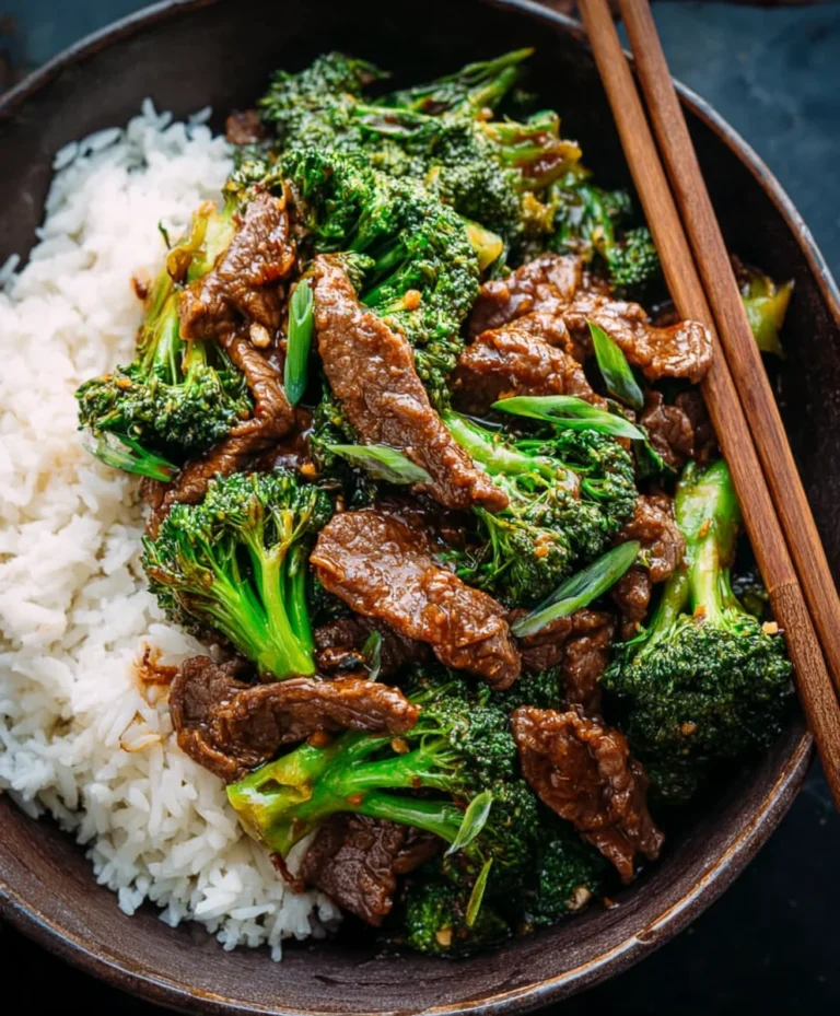 Chinese Beef and Broccoli Stir Fry- Quick Easy Recipe