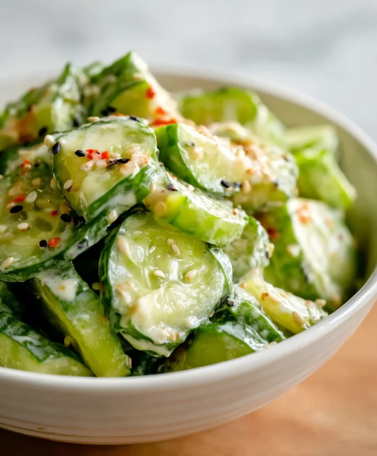 Easy California Roll Cucumber Salad Recipe