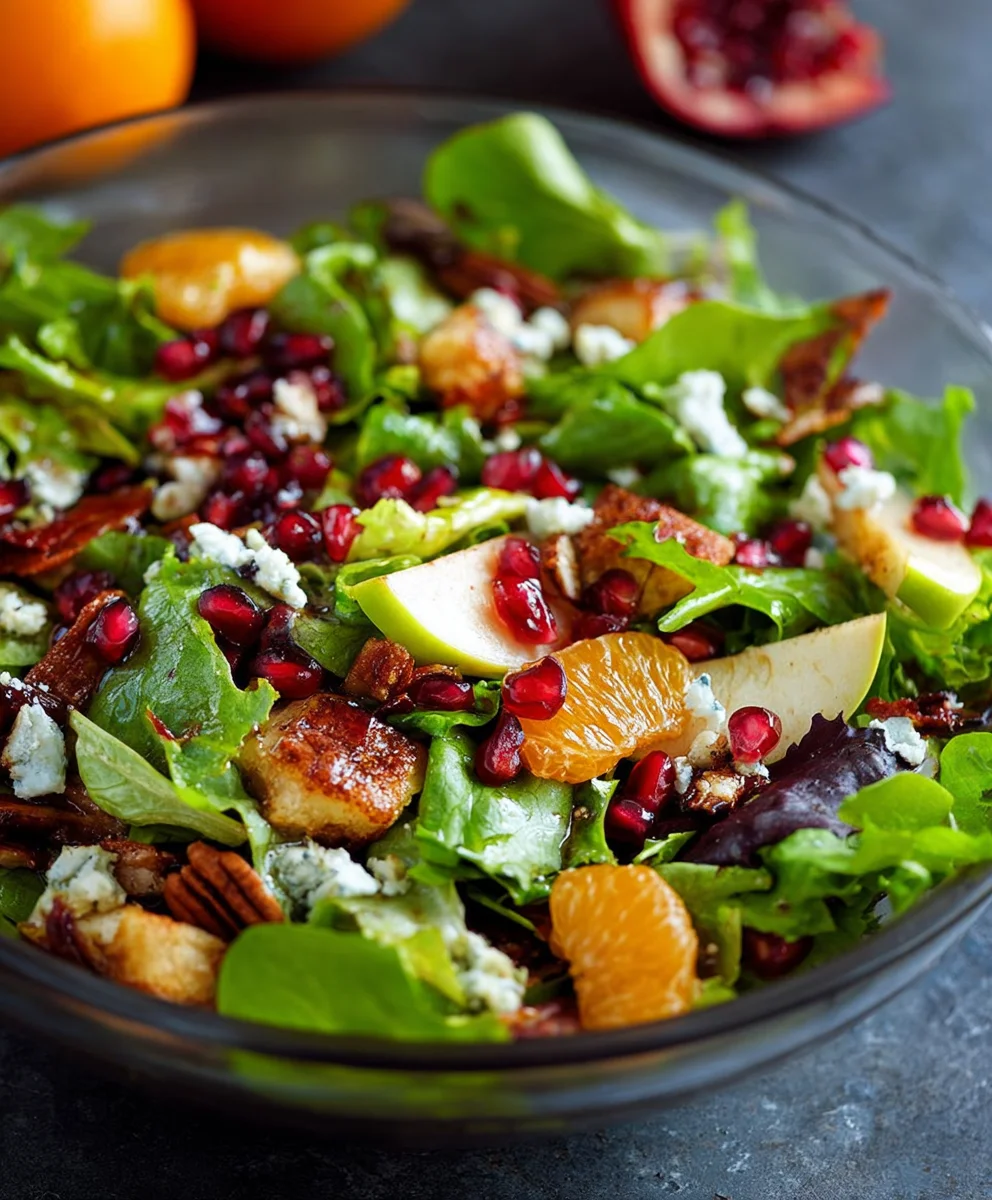 Festive Christmas Salad - Delicious Holiday Dish