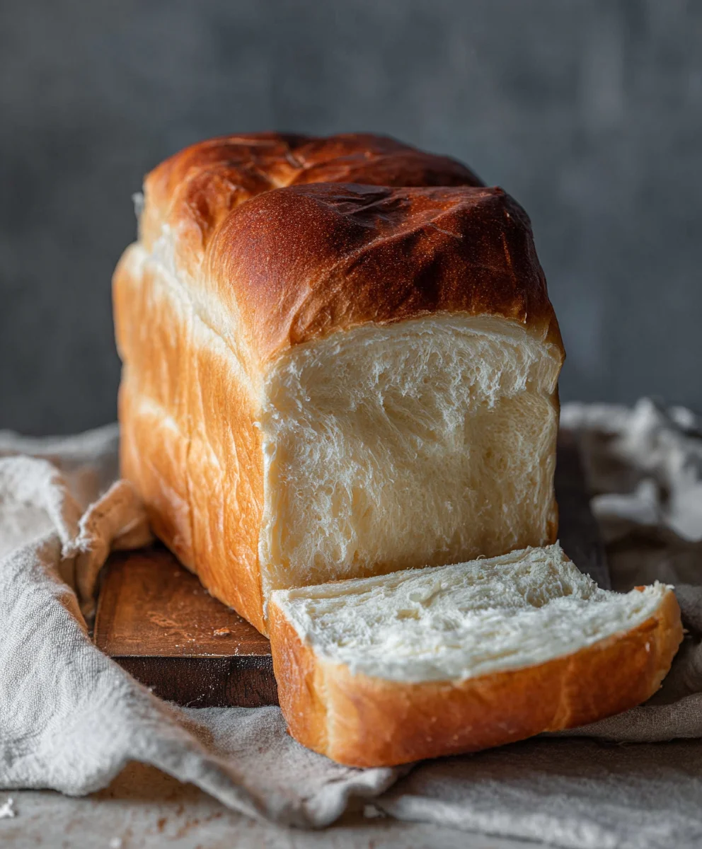 Easy Milk Bread Loaf - Fluffy Soft Homemade Recipe