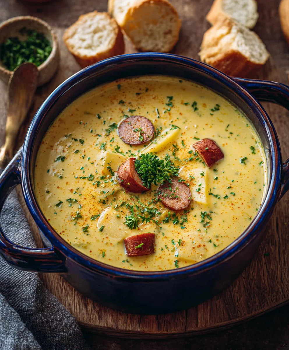 Hearty Cajun Potato Soup - Creamy & Flavorful
