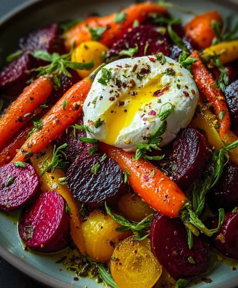 Roasted Beet Carrot Salad Burrata Recipe