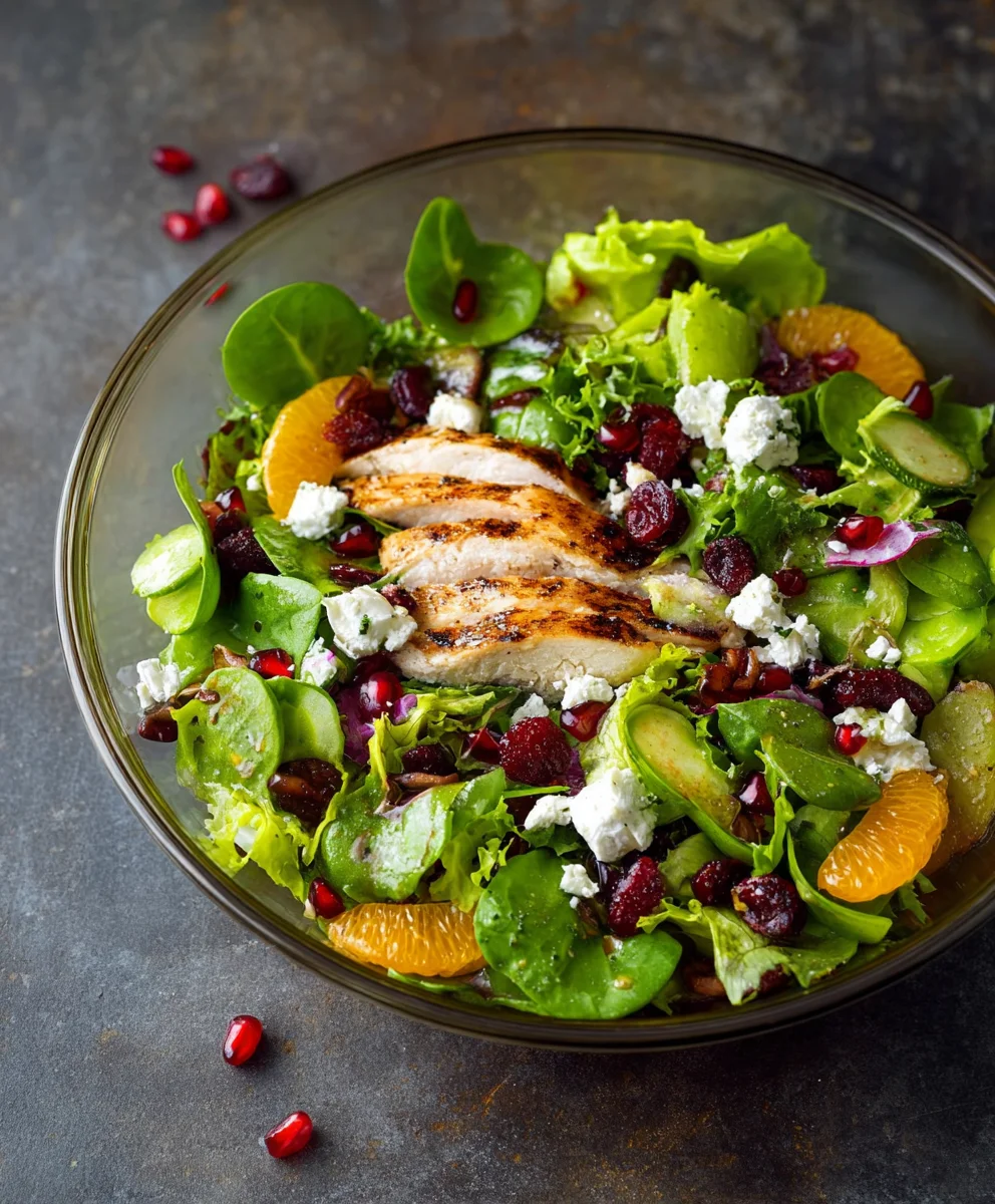 Festive Christmas Salad - Delicious Holiday Dish