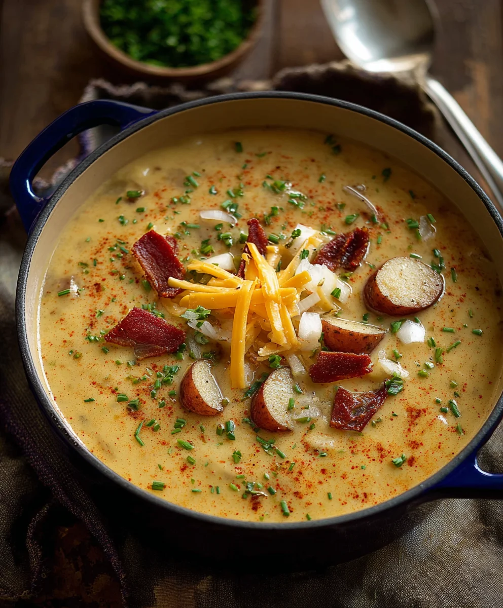 Hearty Cajun Potato Soup - Creamy & Flavorful