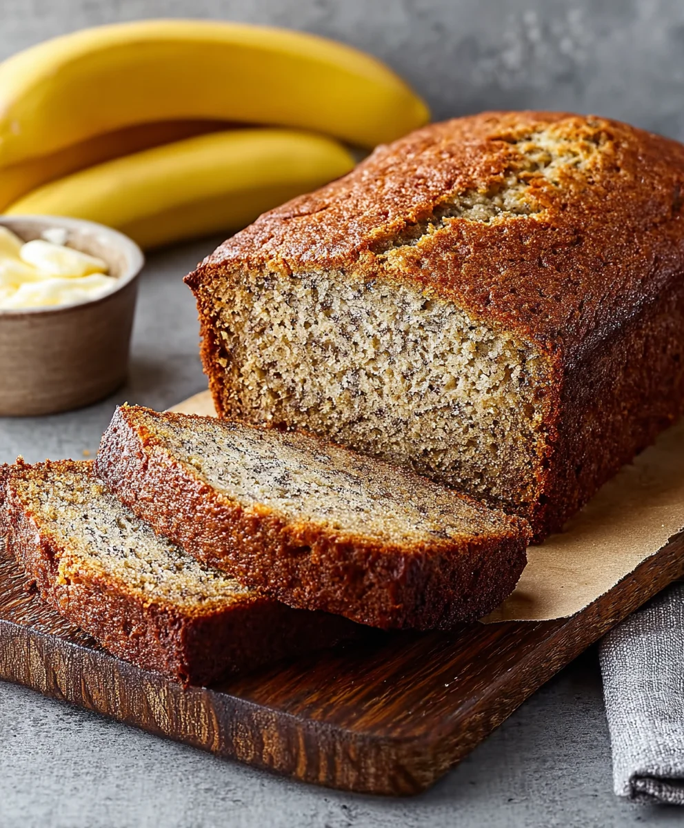 Easy Moist Banana Bread Recipe - Deliciously Simple