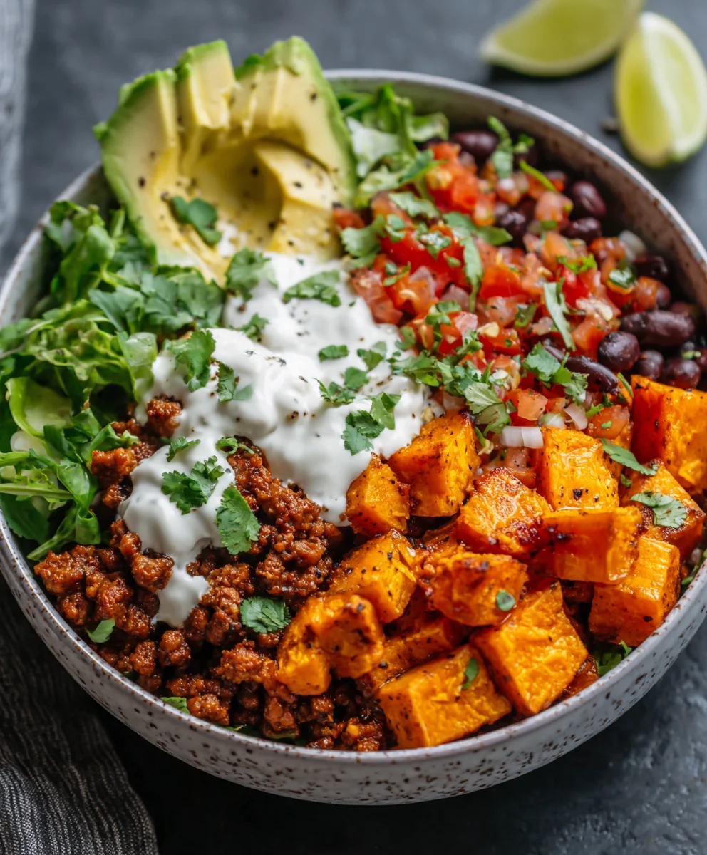 Sweet Potato Taco Bowl- Healthy & Delicious Meal
