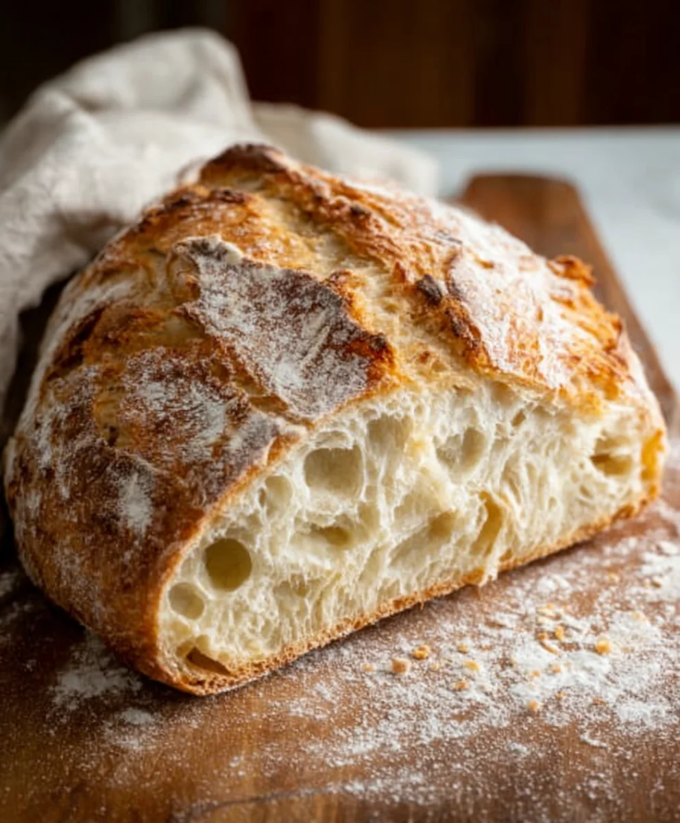 Easy Artisan Bread Recipe- Delicious Homemade Loaf