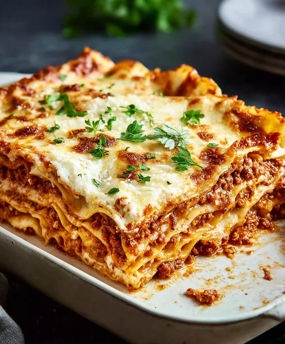 Easy Homemade Lasagna Recipe - Classic Beef Comfort