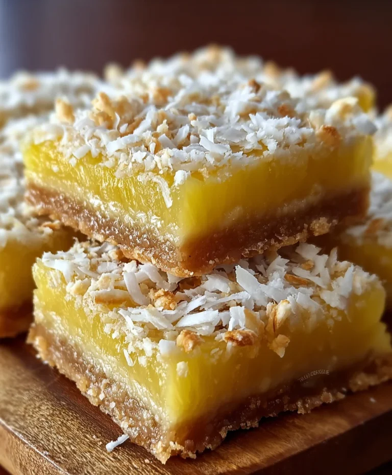 Pineapple Coconut Bars-Tropical Delight Recipe