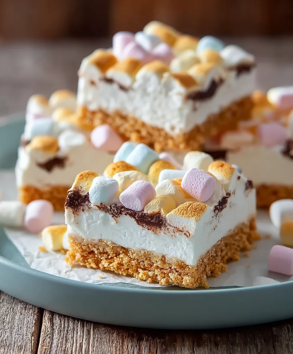 Easy No-Bake Marshmallow Slice Recipe
