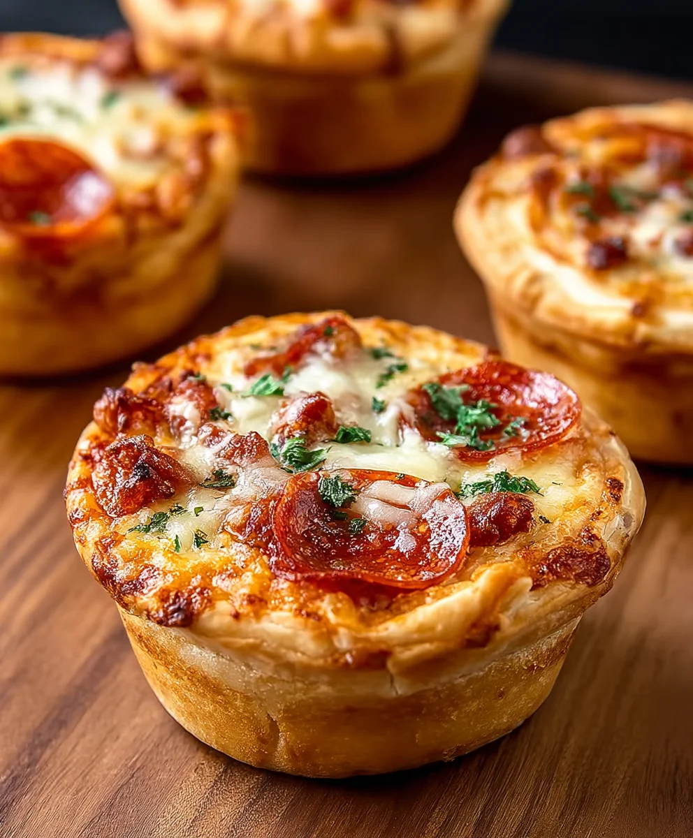 Mini Pizza Pot Pies- Easy Family Favorite Recipe