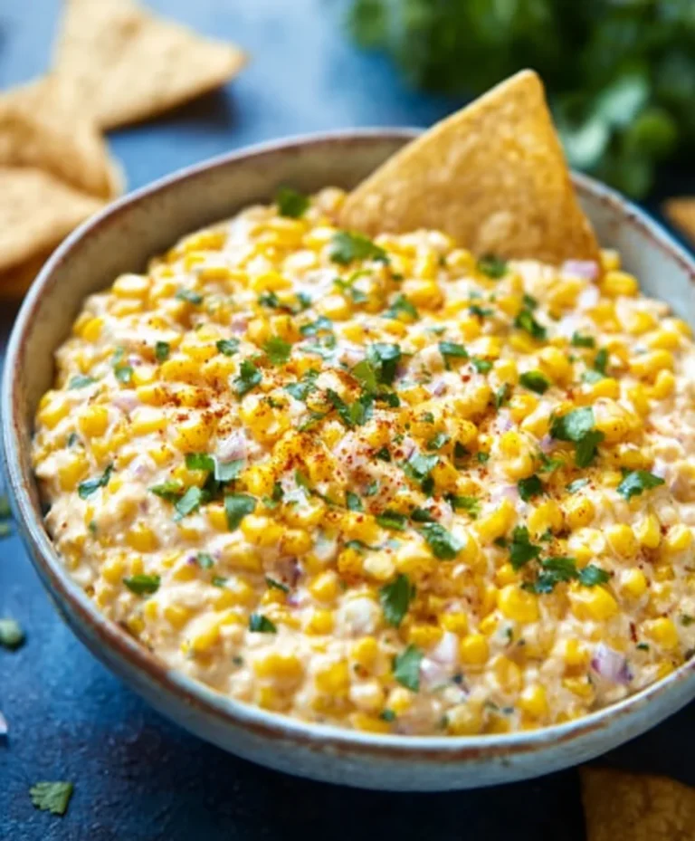 Easy Corn Dip Recipe- Crowd Pleaser