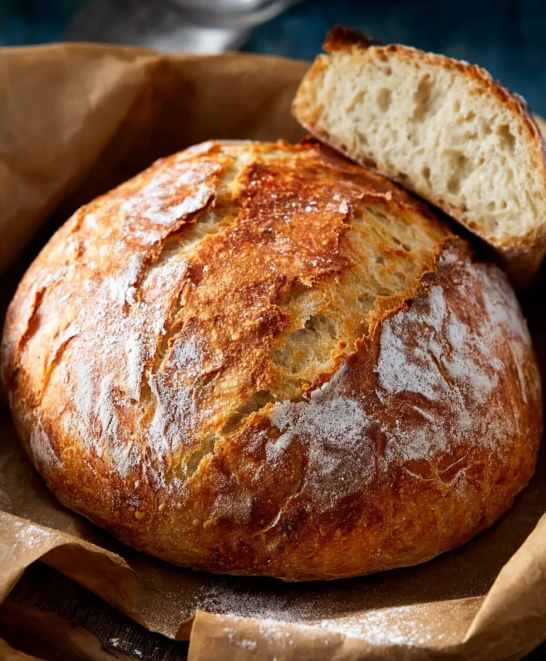 Easy No-Knead Bread Recipe – Fast Homemade Bread