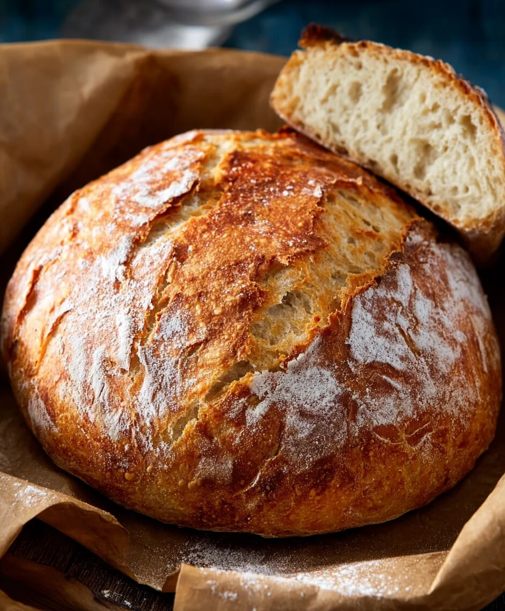Easy No-Knead Bread Recipe - Fast Homemade Bread