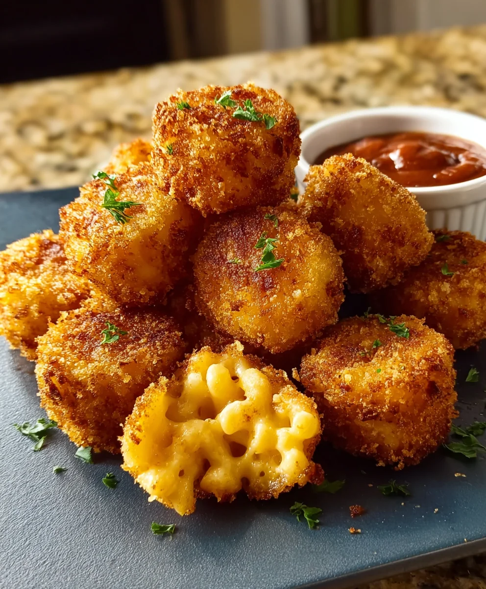 Crispy Fried Mac and Cheese Bites Recipe