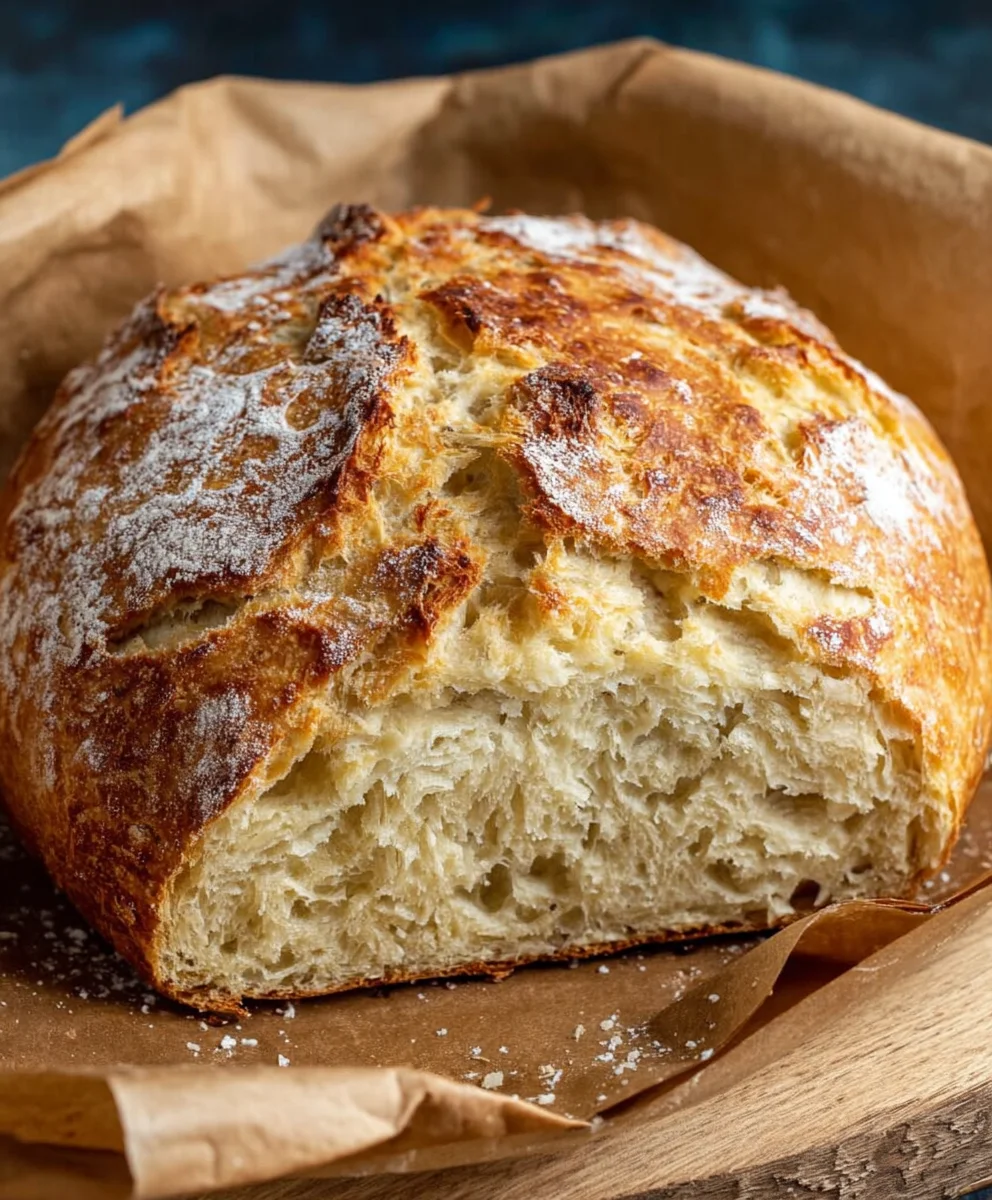 Easy No-Knead Bread Recipe - Fast Homemade Bread