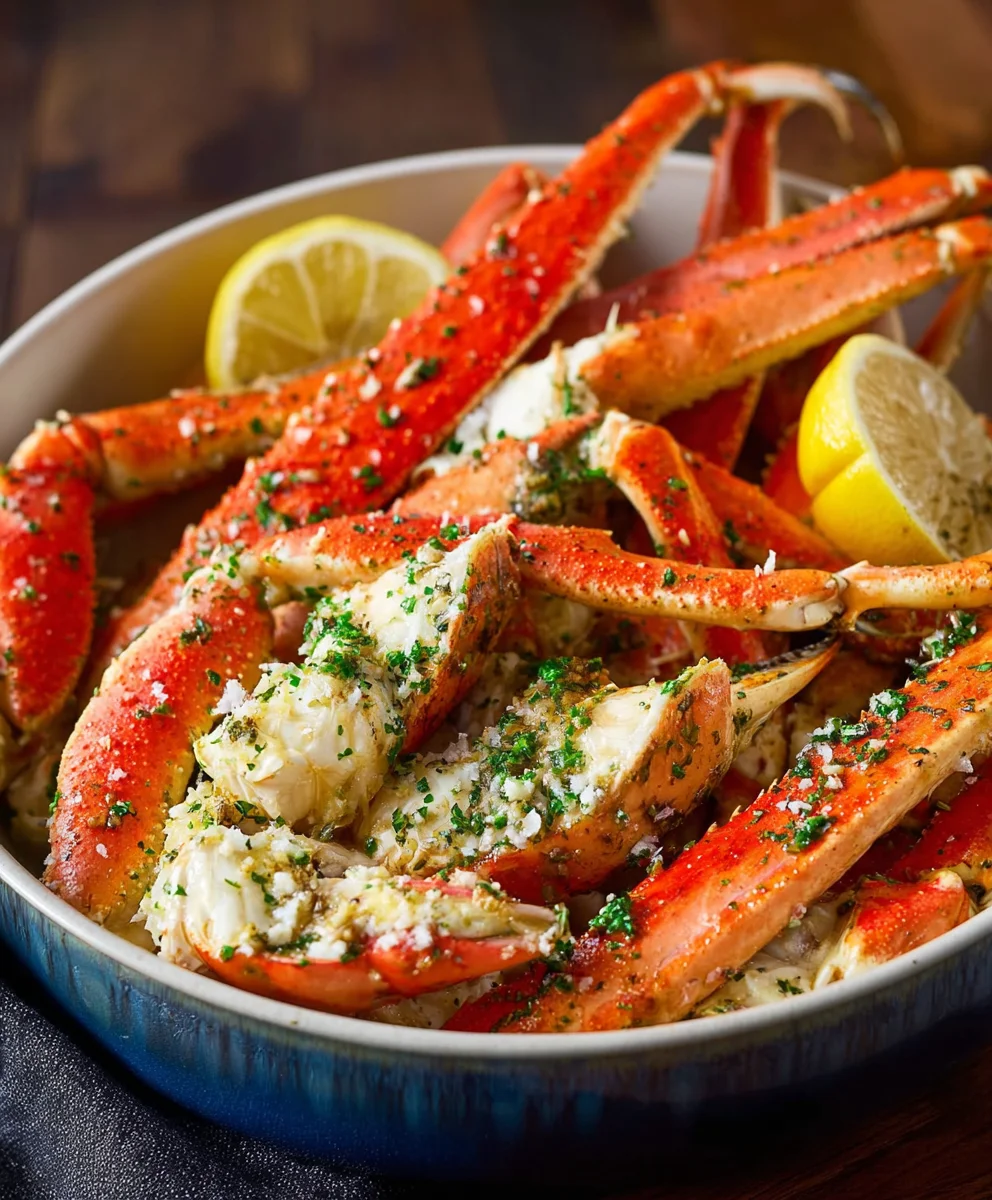 Garlic Butter Crab Legs - Easy Recipe Delight