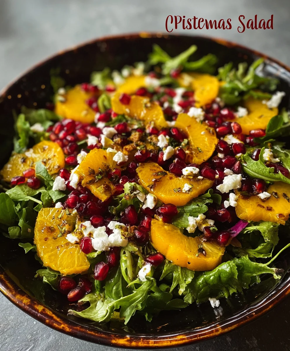 Festive Christmas Salad- A Delicious Holiday Treat