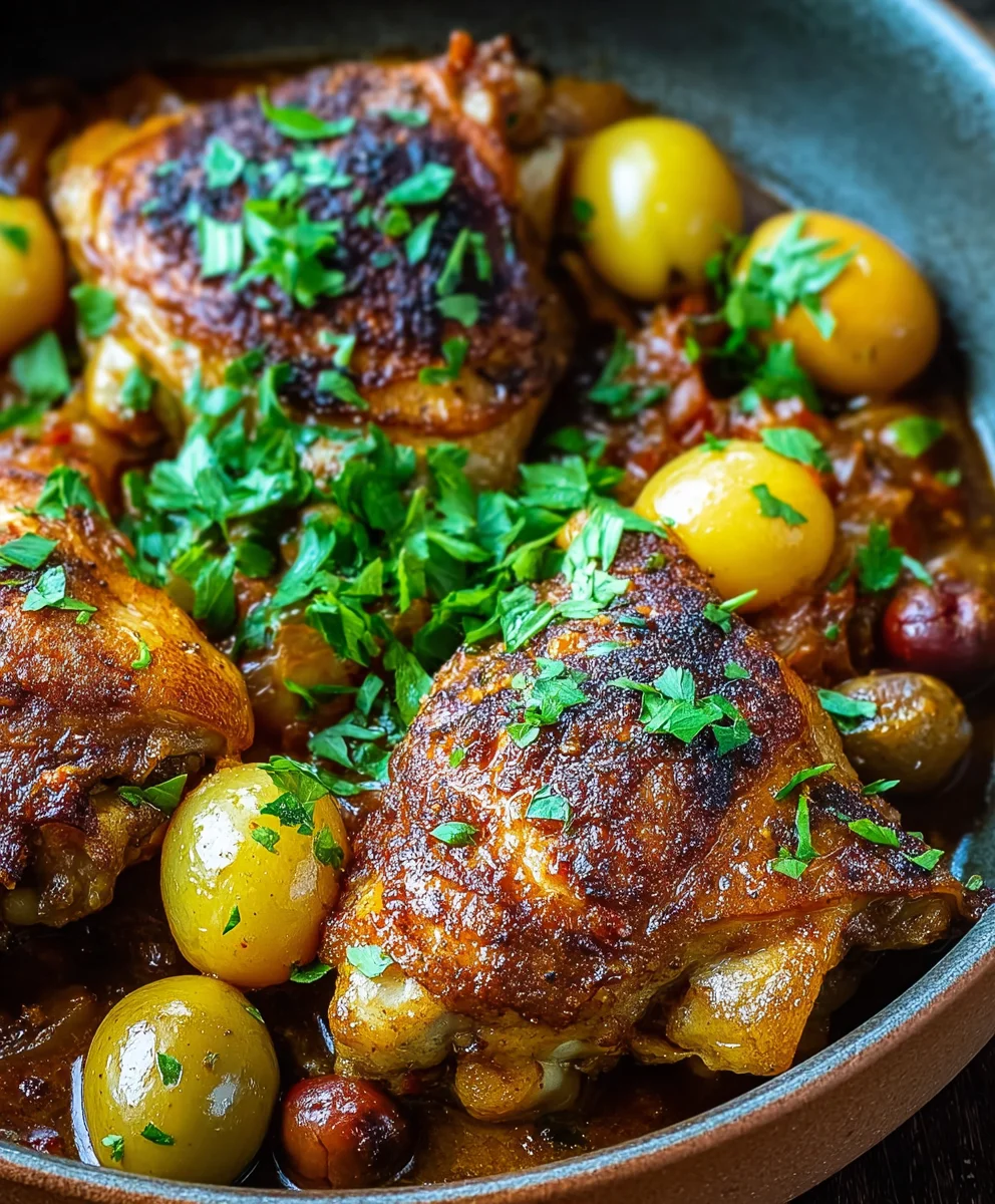 Moroccan Chicken Recipe- Flavorful & Easy Meal