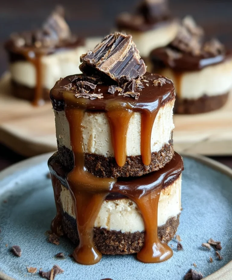 Raw Caramel Brownie Cheesecake-Decadent Treat