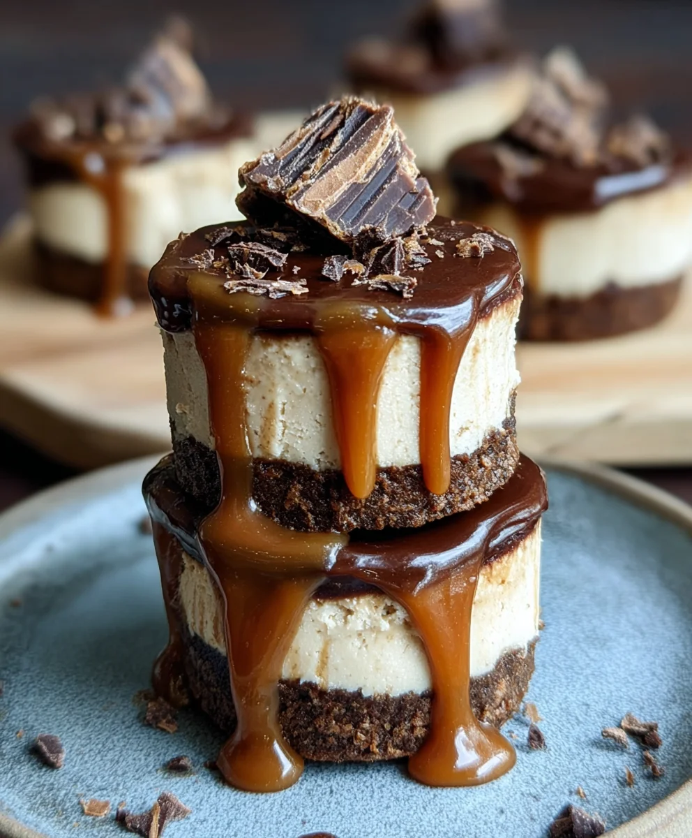 Raw Caramel Brownie Cheesecake-Decadent Treat