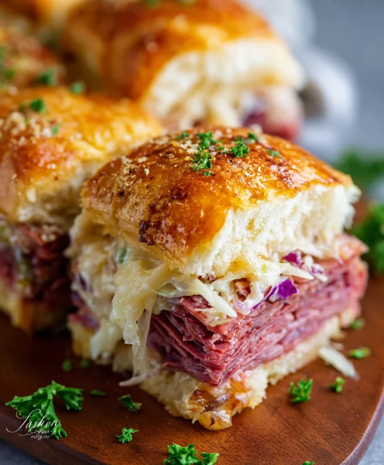 Easy Reuben Sliders – Delicious Beef & Swiss Bites