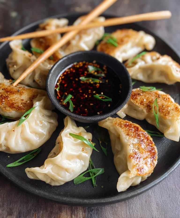 Easy Pan Fried Chicken Potstickers – Delicious Dumplings