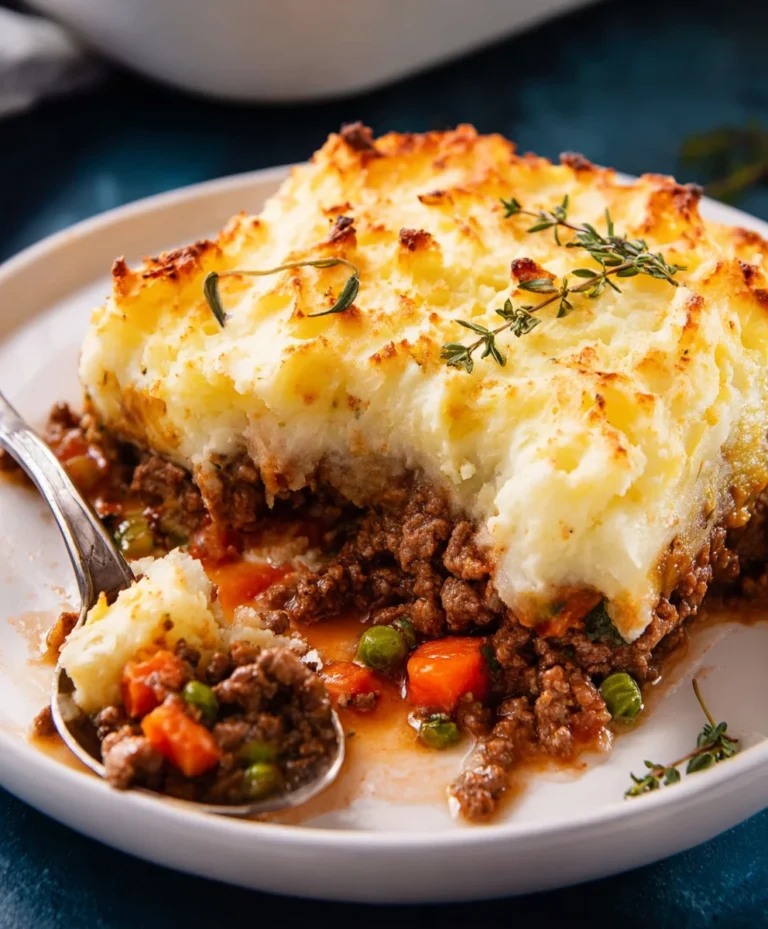 Classic Shepherd’s Pie Recipe-Hearty Beef Filling