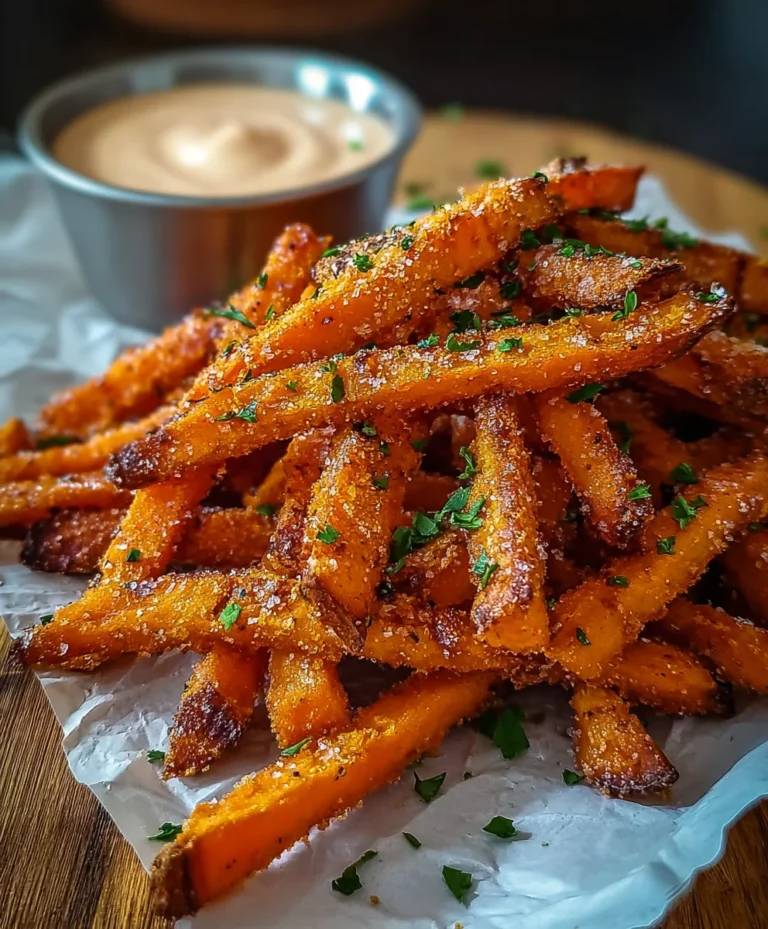 Crispy Oven Baked Sweet Potato Fries- Easy Recipe
