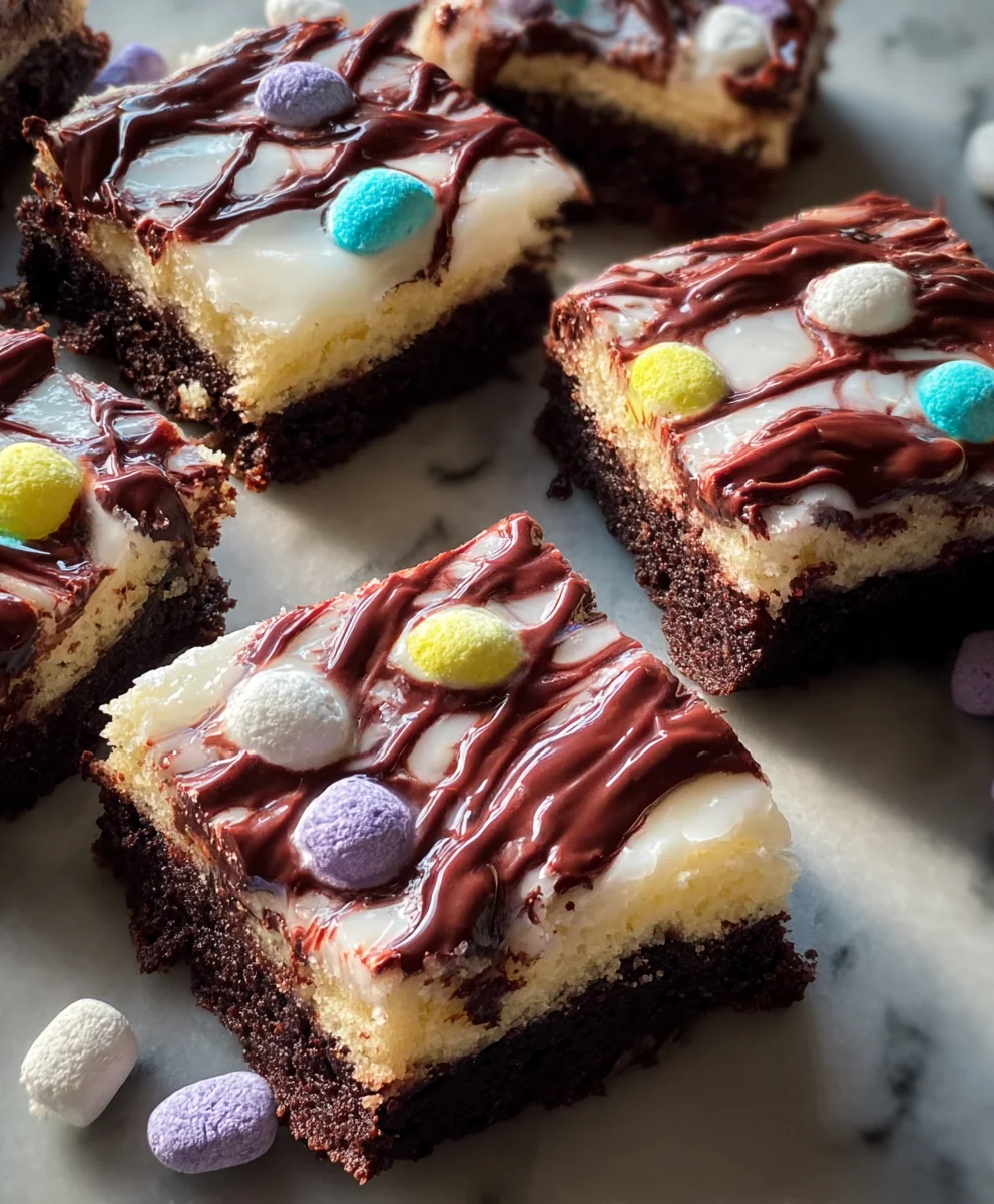 Easy Peep Bars - Sweet No-Bake Treat