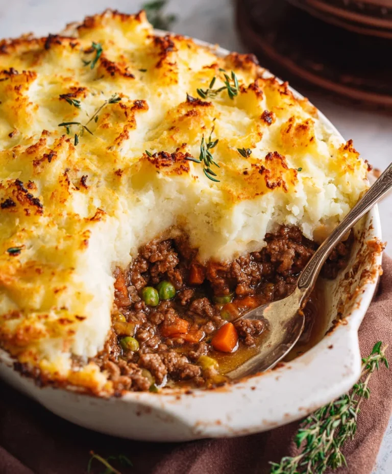 Easy Homemade Beef Shepherd’s Pie Recipe