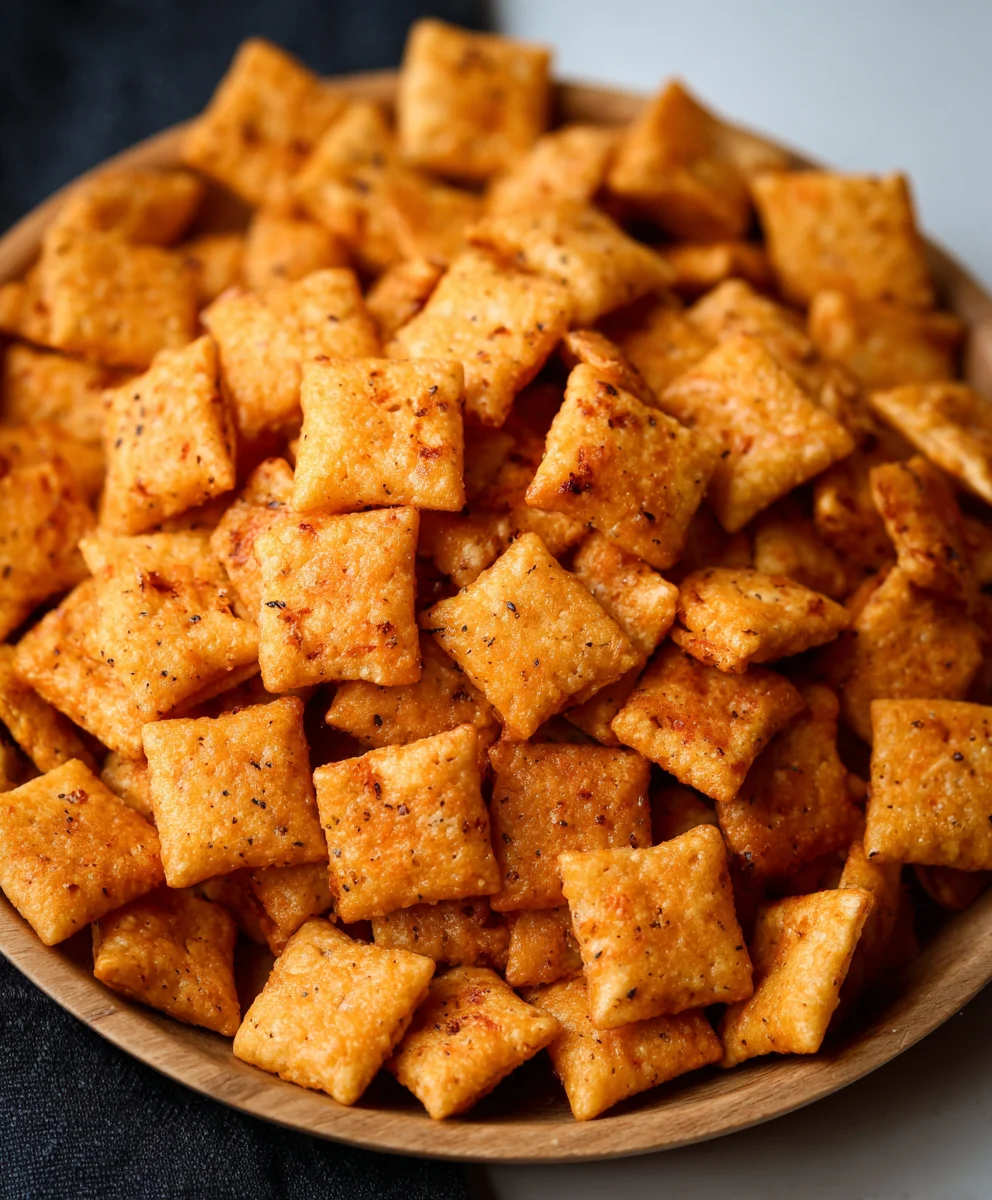 Sourdough Cheez-Its-Homemade Crispy Cheese Crackers
