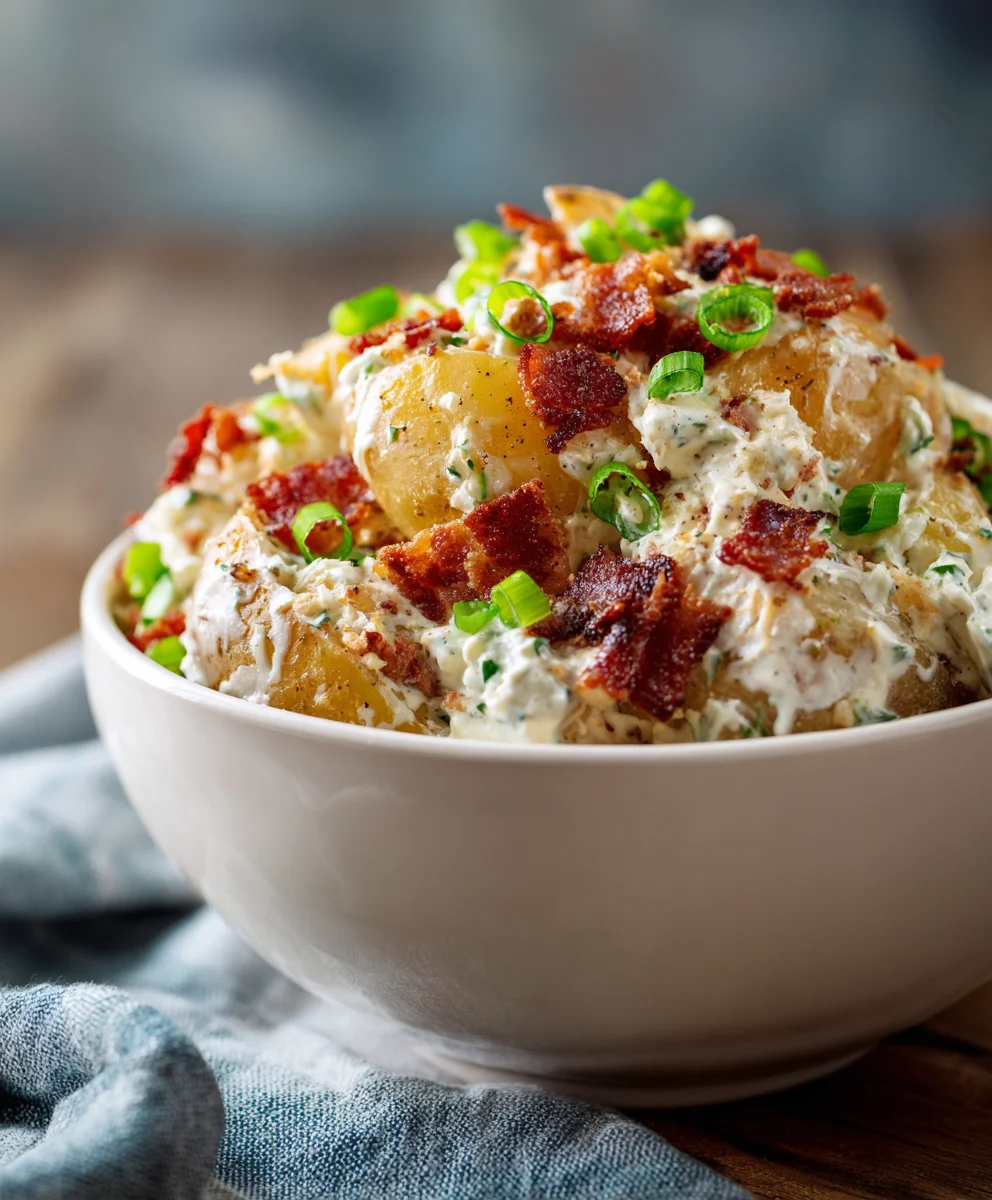 Loaded Baked Potato Salad - Canyon Beef Cookout