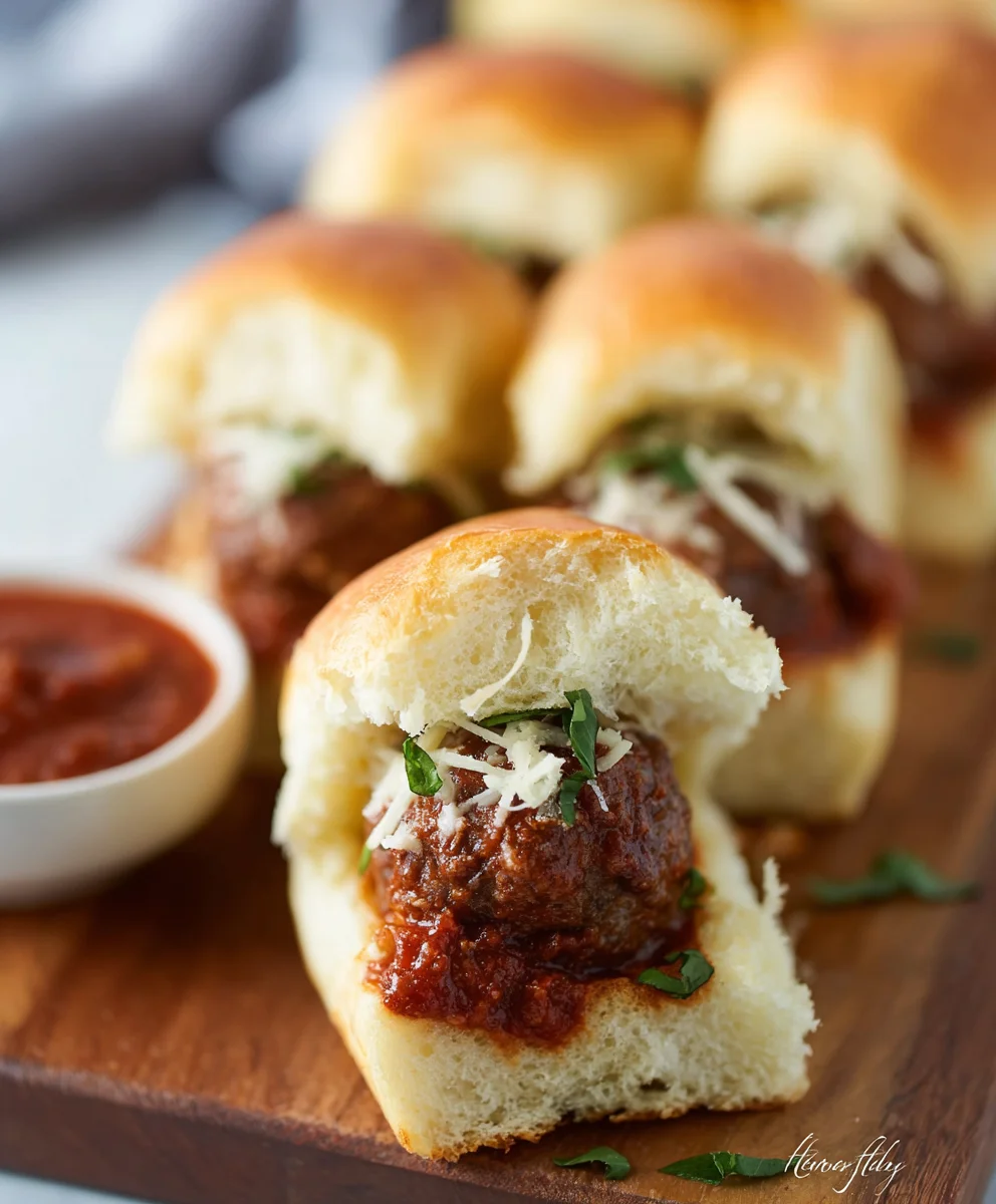 Easy Beef Meatball Sliders - Delicious & Quick Recipe