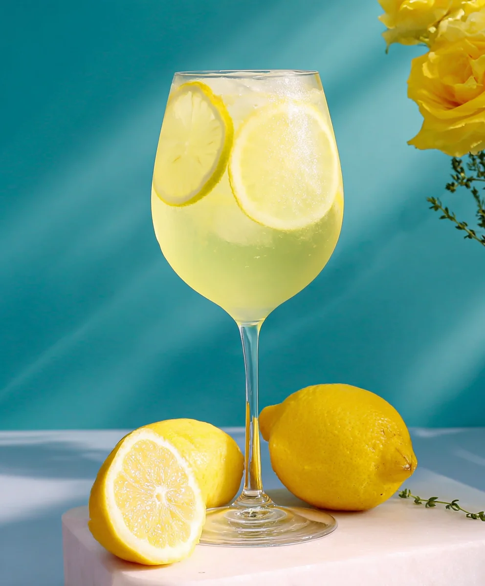 Non-Non-Non-Alcoholic Alternativeic Limoncello Spritz - Refreshing Drink