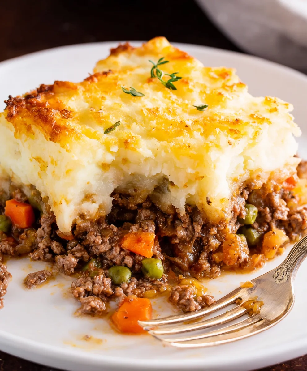 Easy Homemade Beef Shepherd's Pie Recipe