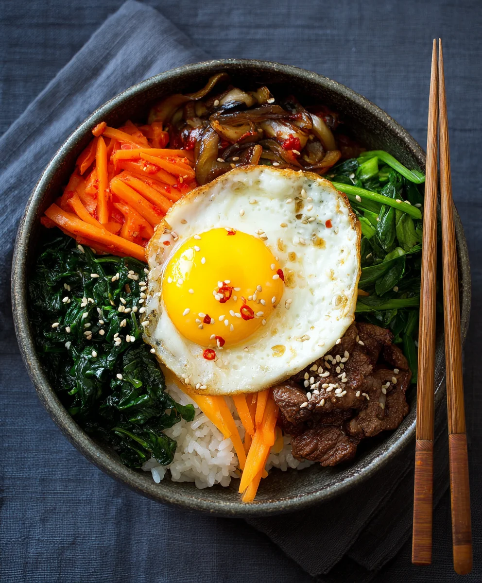 Easy Vegan Bibimbap Recipe - Healthy & Delicious Meal