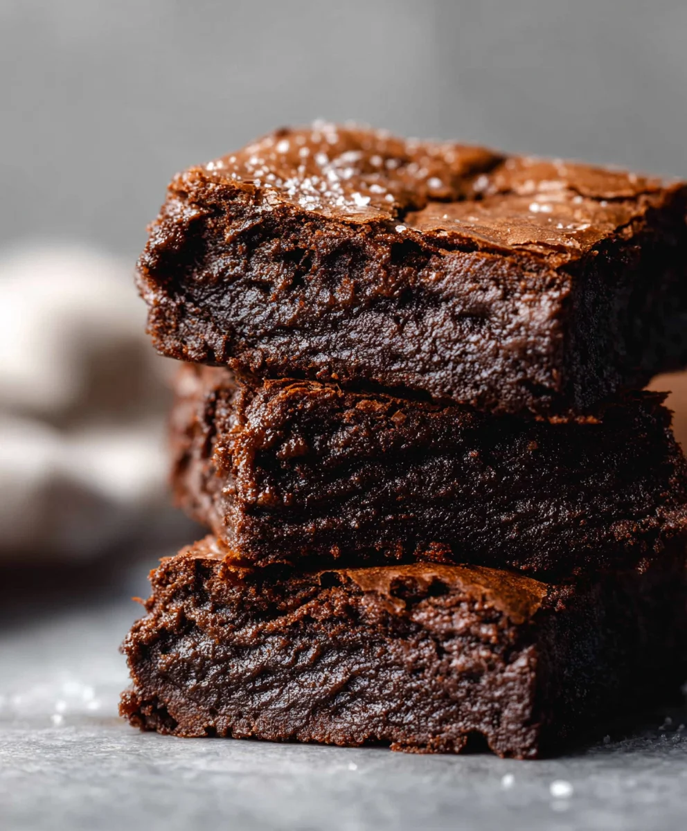 Easy Sourdough Discard Brownies - Chewy & Rich