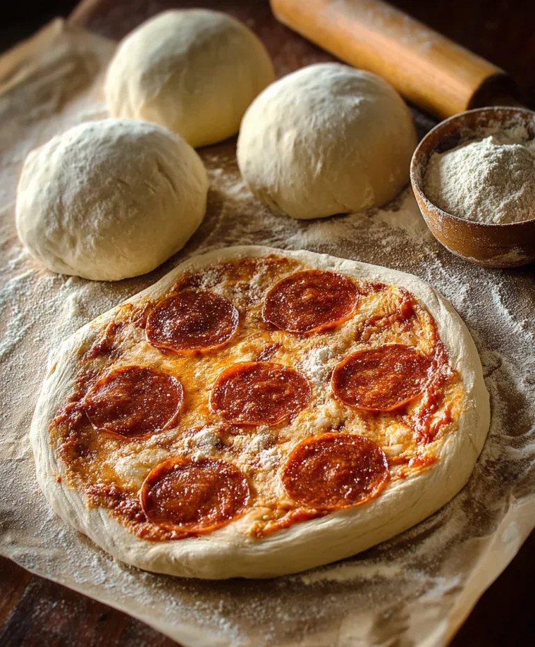 Easy Ingredient Pizza Dough Recipe-Simple & Delicious