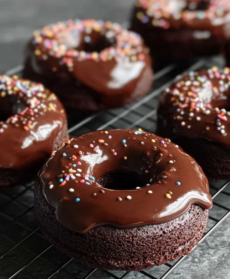 Decadent Chocolate Baked Donuts – Easy Recipe