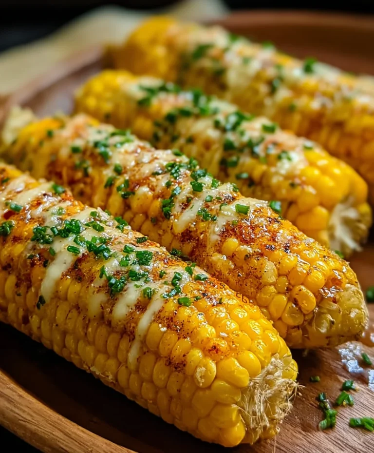 Cheesy Garlic Butter Corn on the Cob Recipe
