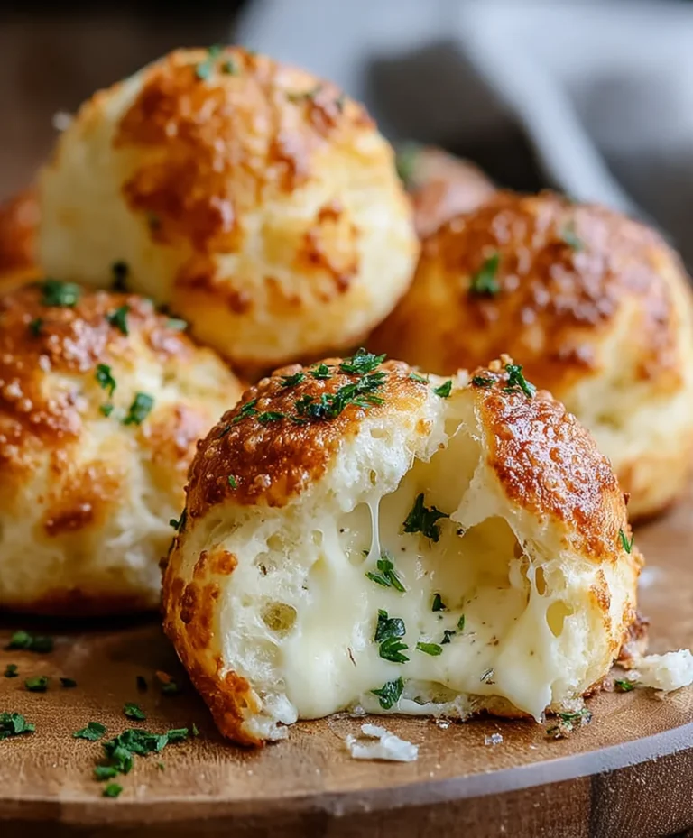 Gooey Mozzarella Biscuit Bombs-Easy Cheesy Bites