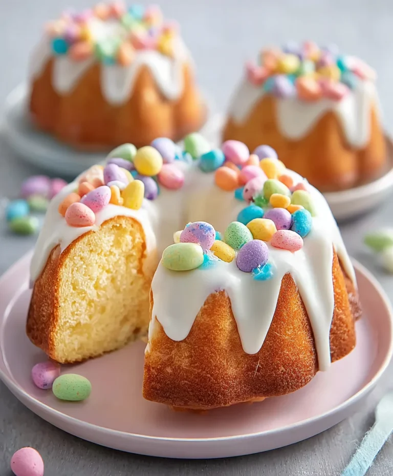 Surprise Inside Easter Bundt Cakes-Festive Delight
