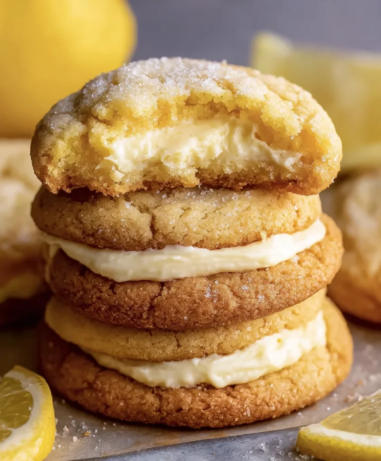 Lemon Cheesecake Cookies – Easy & Delicious Treat