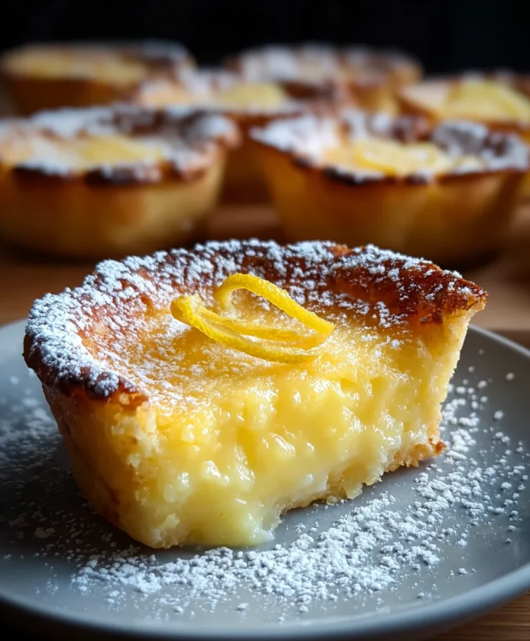 Easy Baby Lemon Impossible Pies Recipe