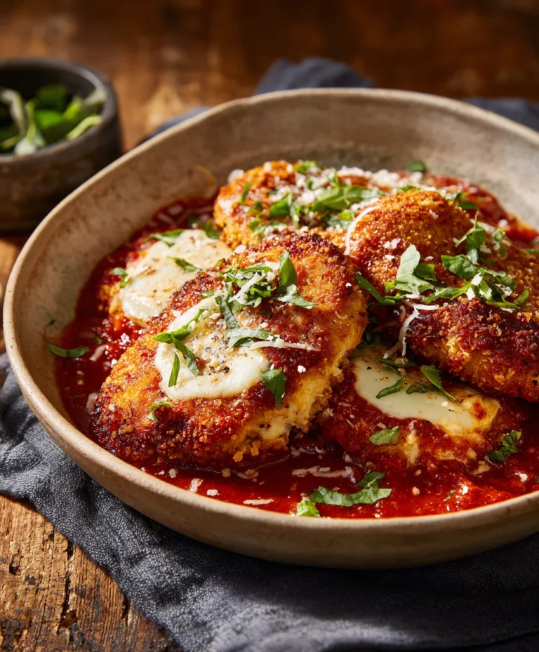 Chicken Parm Cottage Cheese Bowl-Easy Healthy Meal