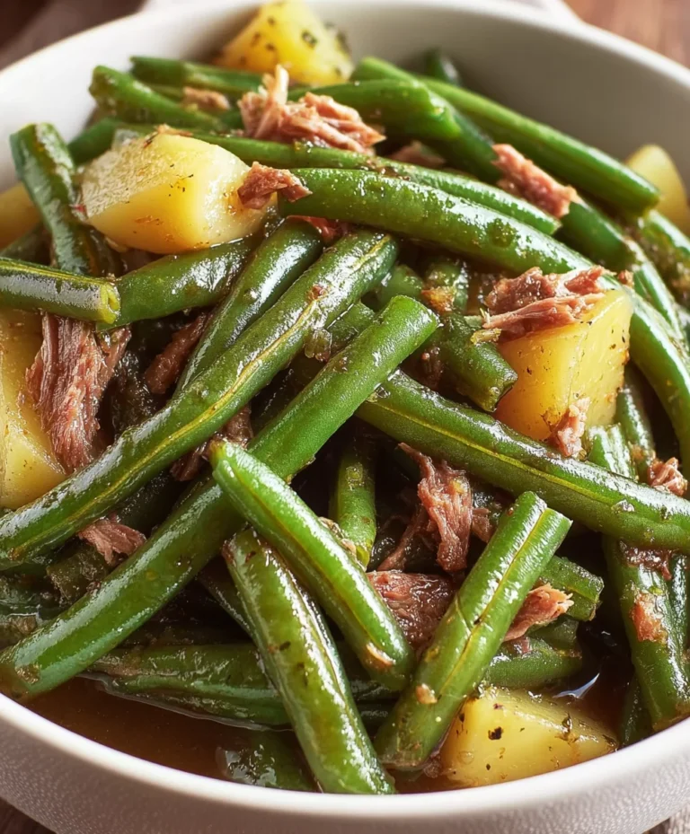 Southern Green Beans – Deliciously Tender & Flavorful