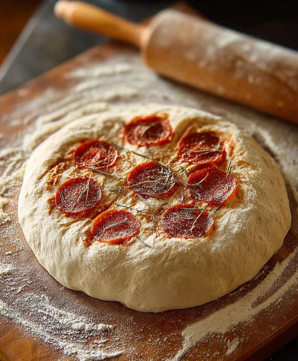 Easy Ingredient Pizza Dough Recipe-Simple & Delicious